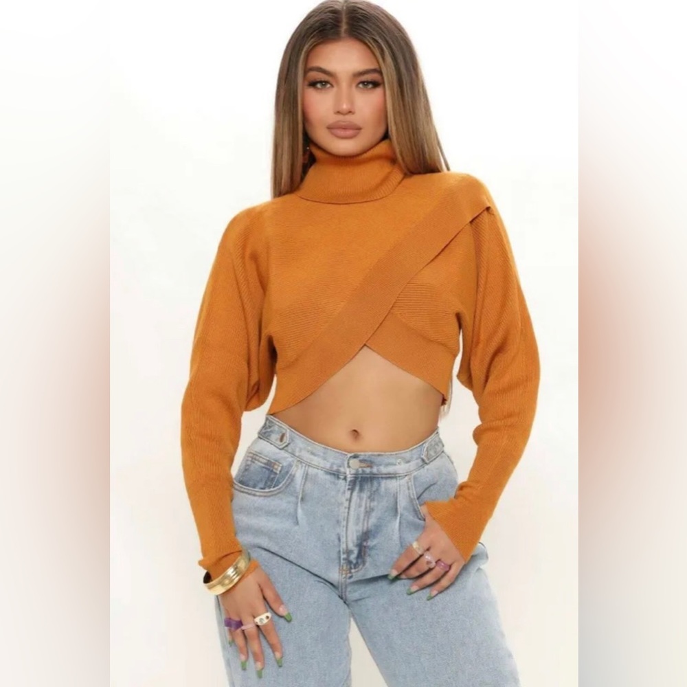 Cropped sweater